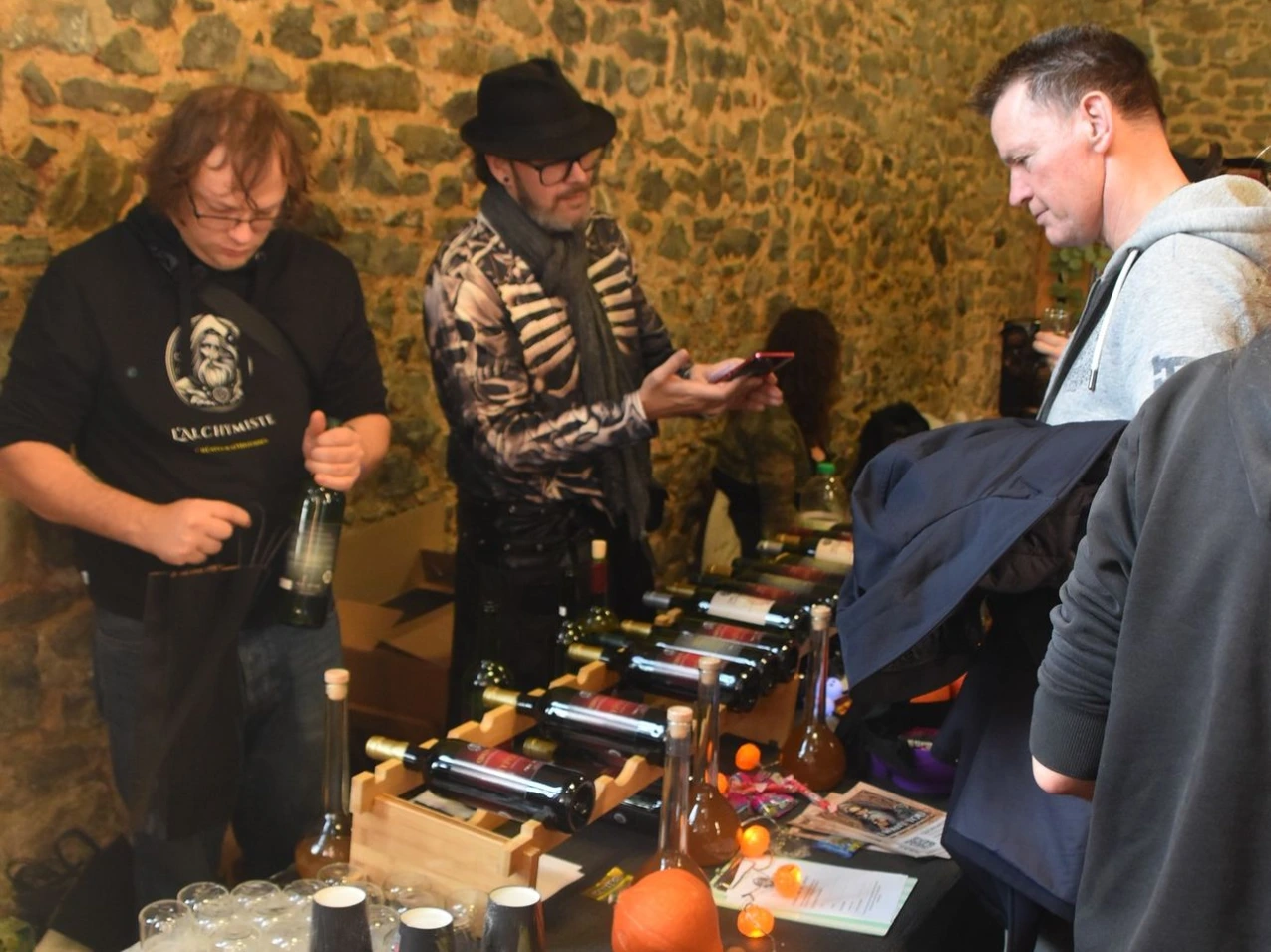 rencontre avec L’Alchymiste lors d’un salon artisanal