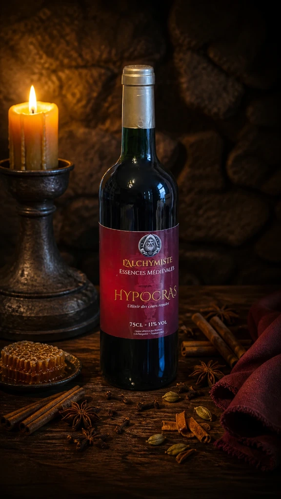 [EM-HYP-75] L’Hypocras — Vin rouge miellé aux épices