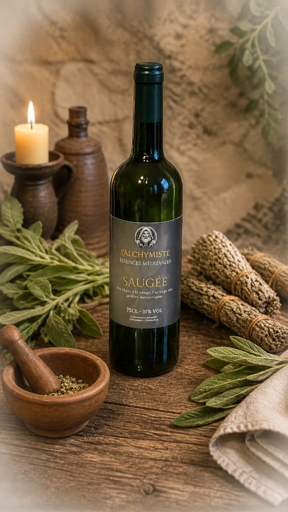 [EM-SAU-75] La Saugée — Vin blanc infusé à la sauge