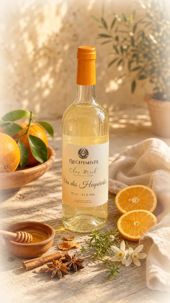 [CHM-HESP-75] Vin des Hespérides — Vin blanc à l’orange et aux épices