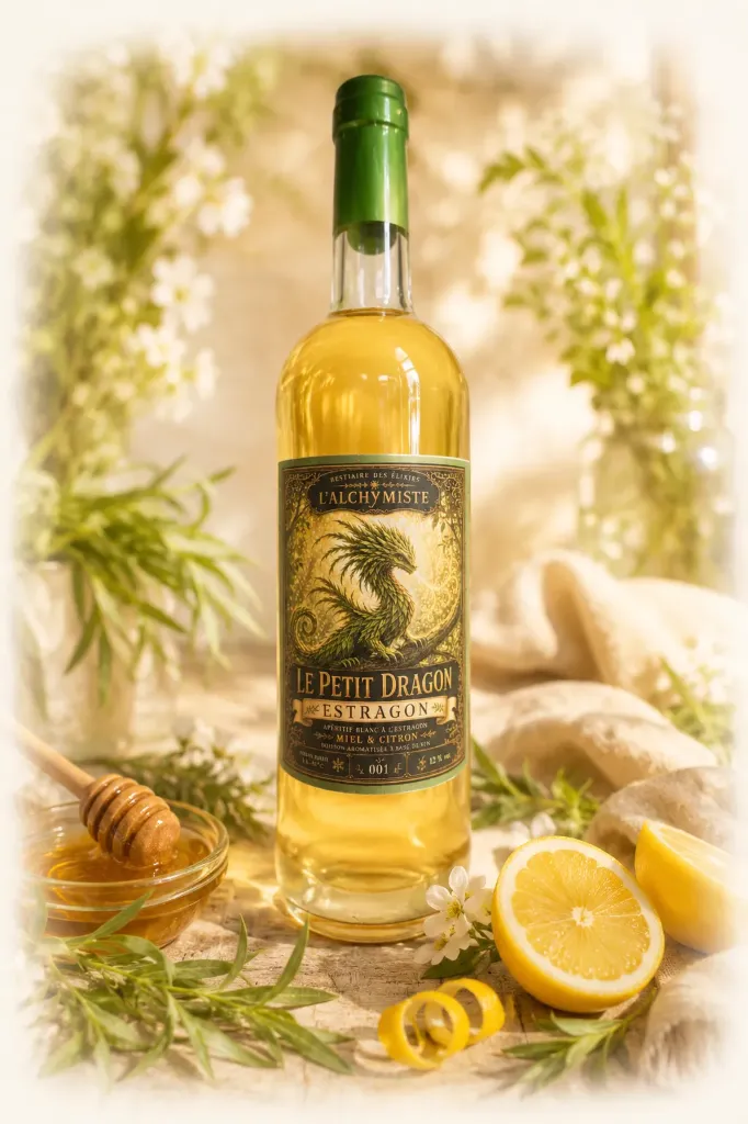 Le petit Dragon — Vin blanc infusé à l'Estragon
